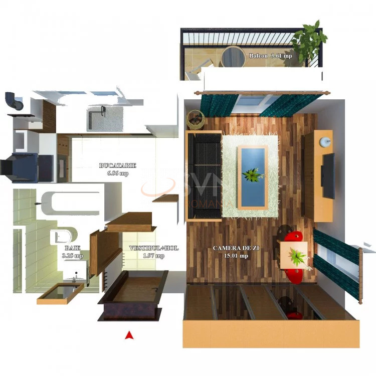 Garsoniera Bucuresti/Pipera