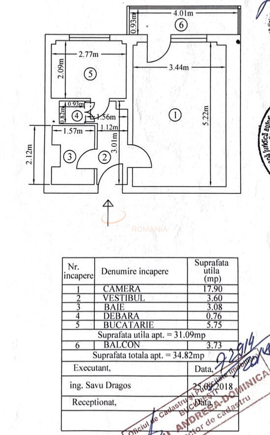 Garsoniera Bucuresti/Gorjului