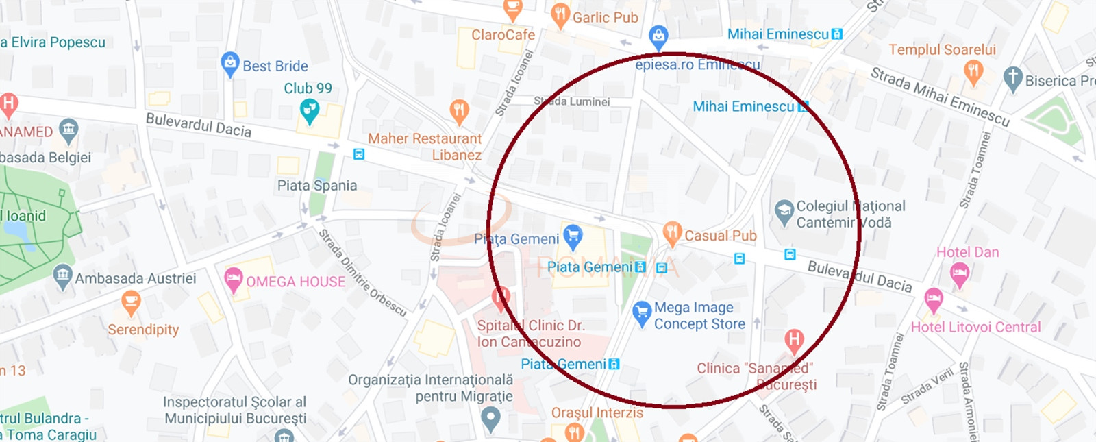 Garsoniera Bucuresti/Dacia