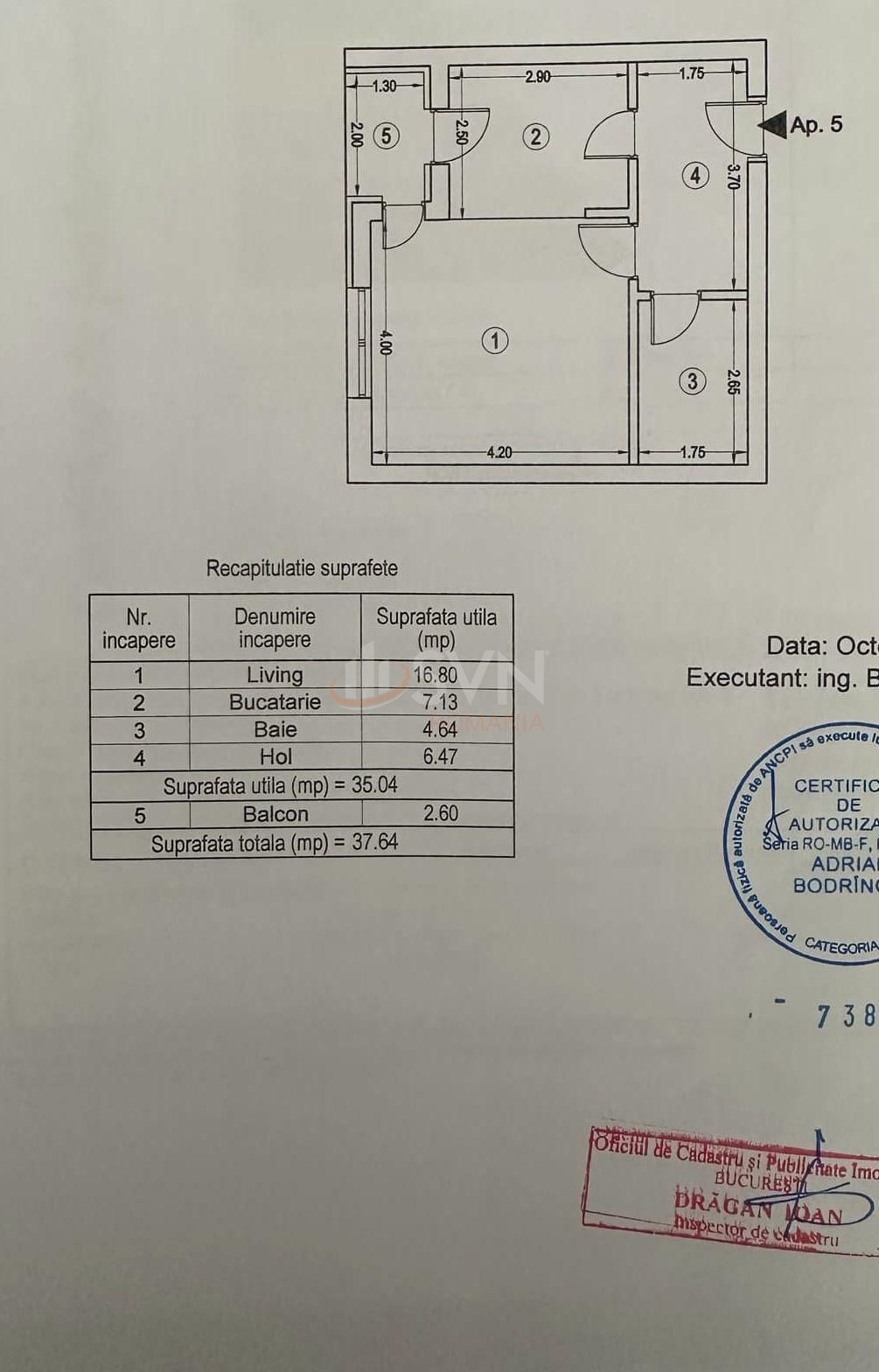 Garsoniera Bucuresti/Lujerului