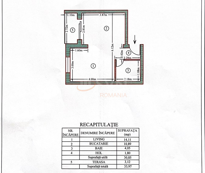 Garsoniera Ilfov/Chiajna