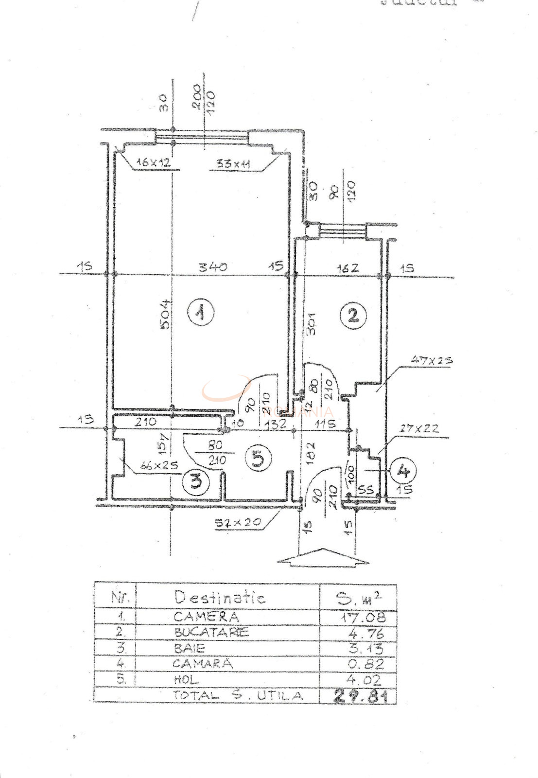 Garsoniera Bucuresti/Tineretului