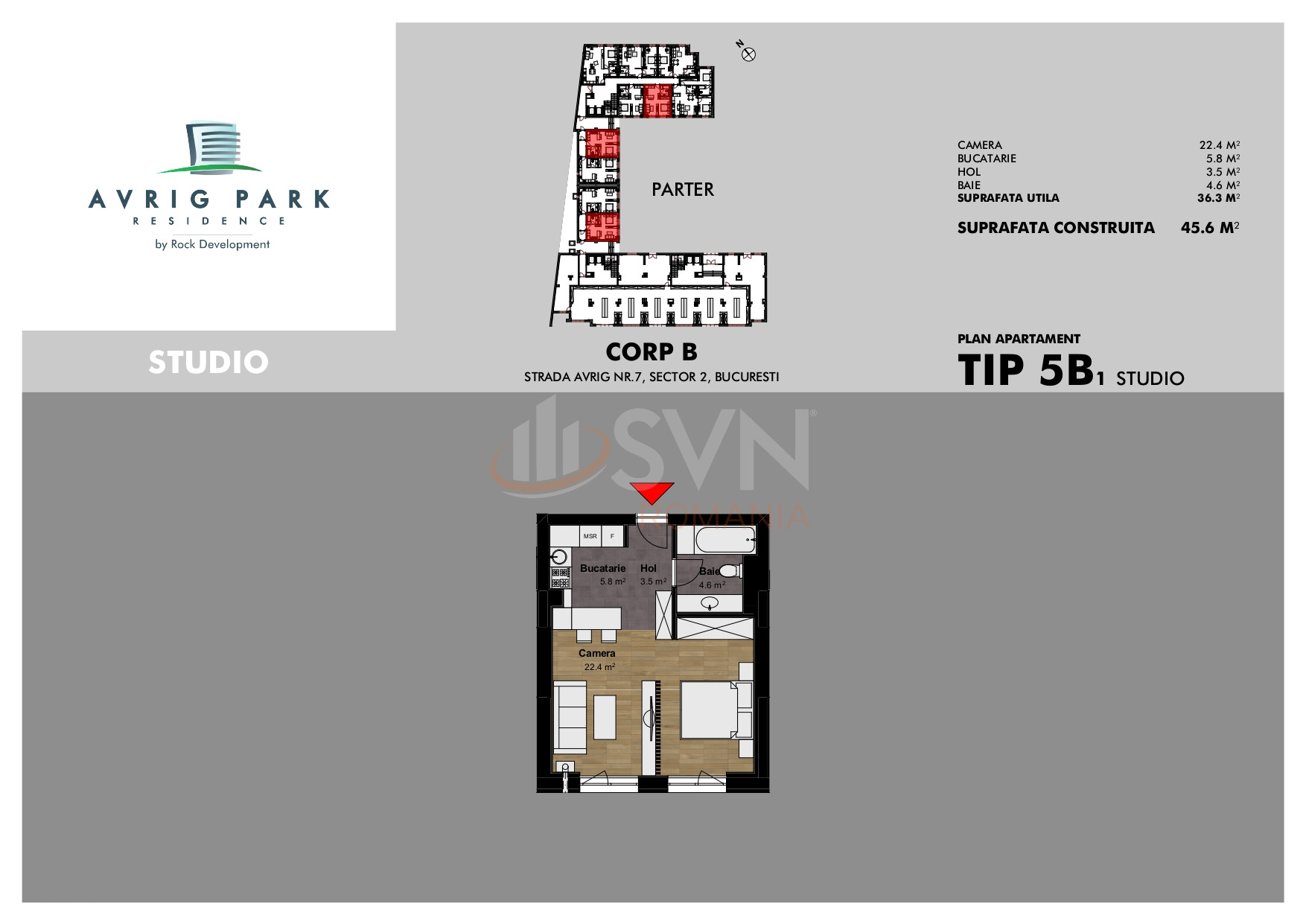 Garsoniera Bucuresti/Bucur Obor