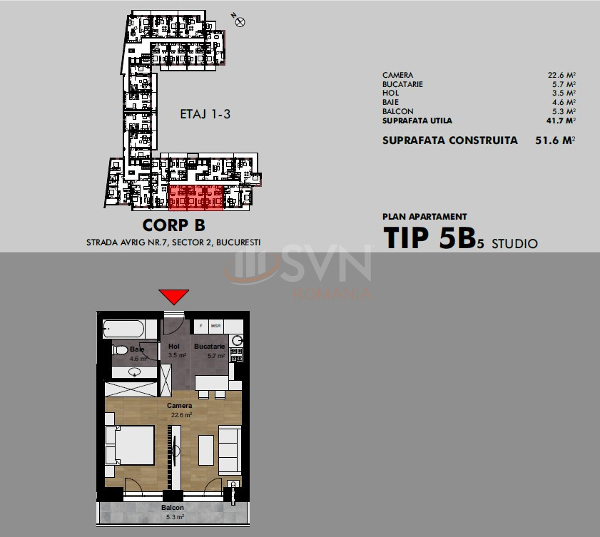 Garsoniera Bucuresti/Bucur Obor