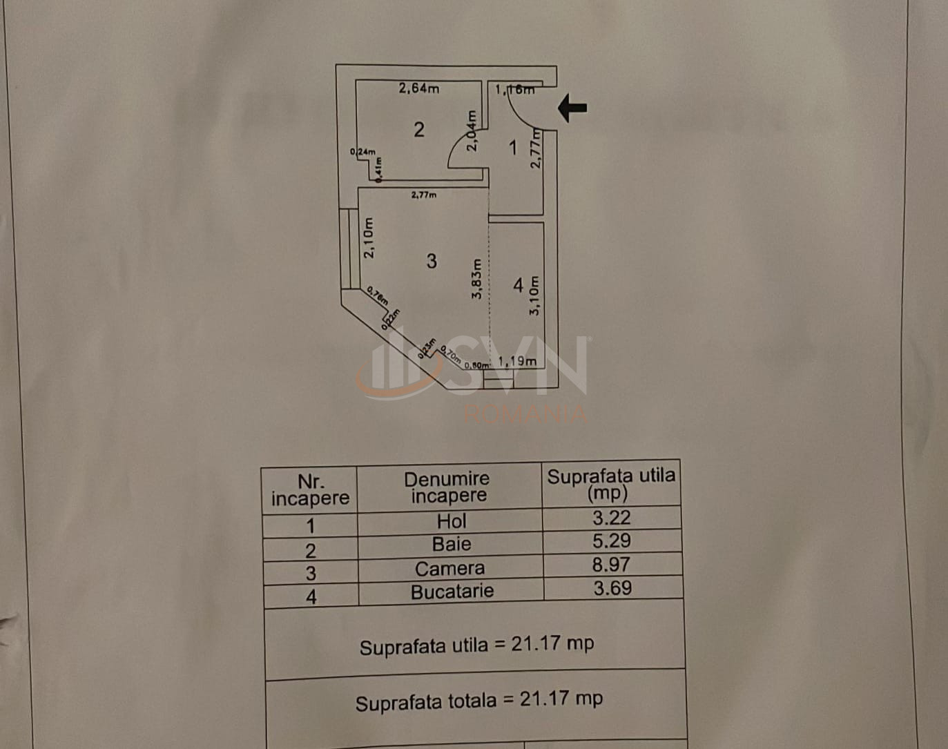 Garsoniera Bucuresti/Rahova