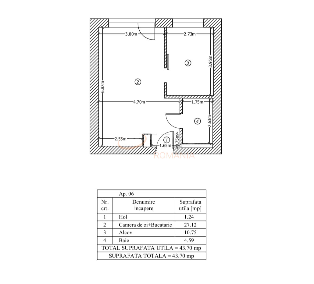 Garsoniera Bucuresti/1 Mai