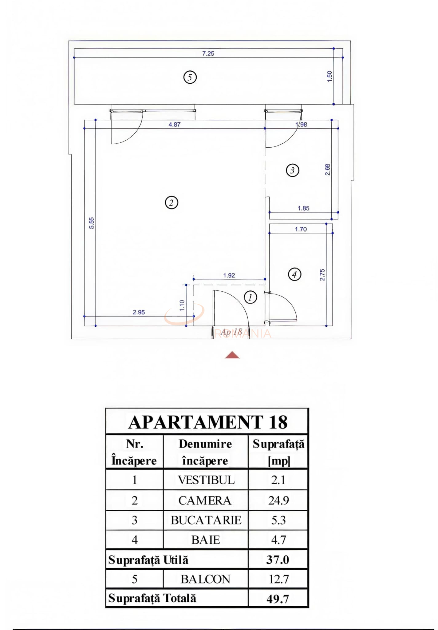 Garsoniera Ilfov/Voluntari