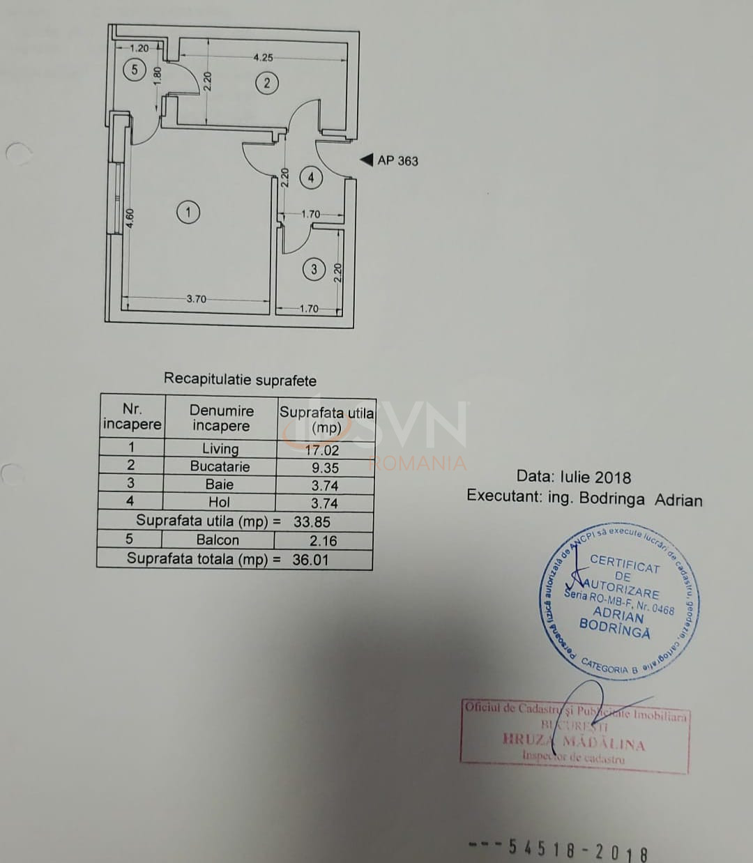 Garsoniera Bucuresti/Lujerului