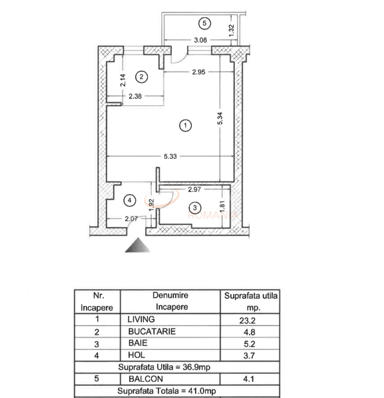 Garsoniera Bucuresti/Pipera