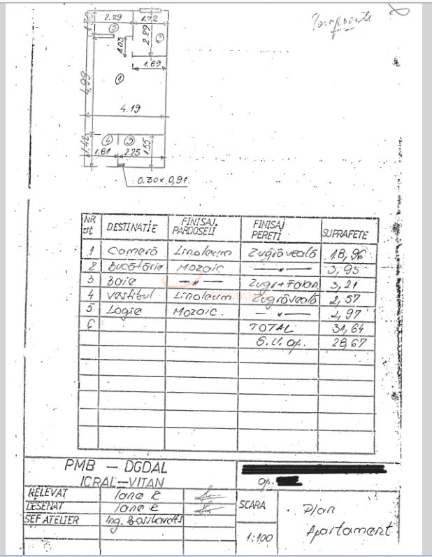 Garsoniera Bucuresti/Dristor