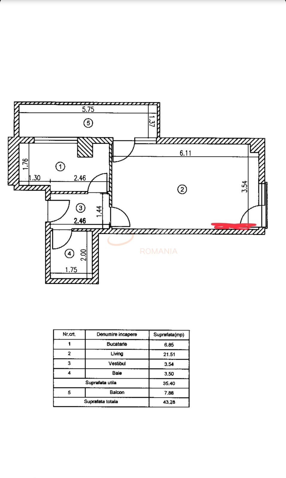 Garsoniera Bucuresti/Piata Victoriei