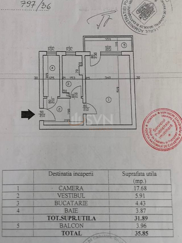 Garsoniera Bucuresti/Victoriei