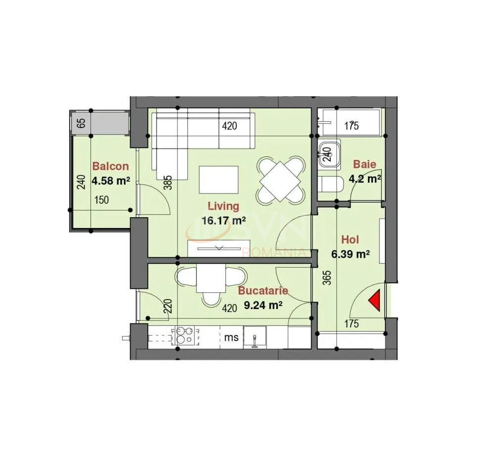 Garsoniera Bucuresti/Militari