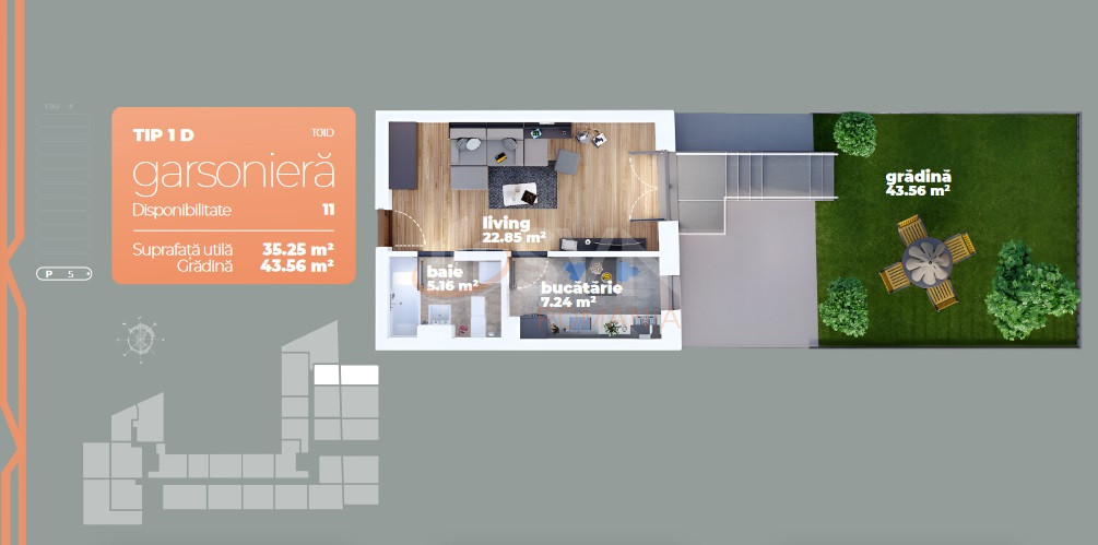 Garsoniera Bucuresti/Titan