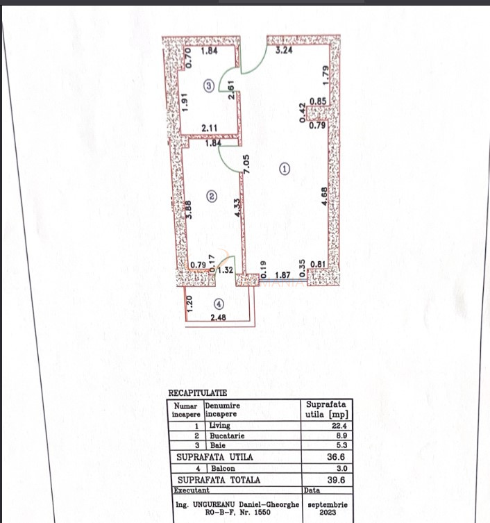 Garsoniera Bucuresti/Pipera