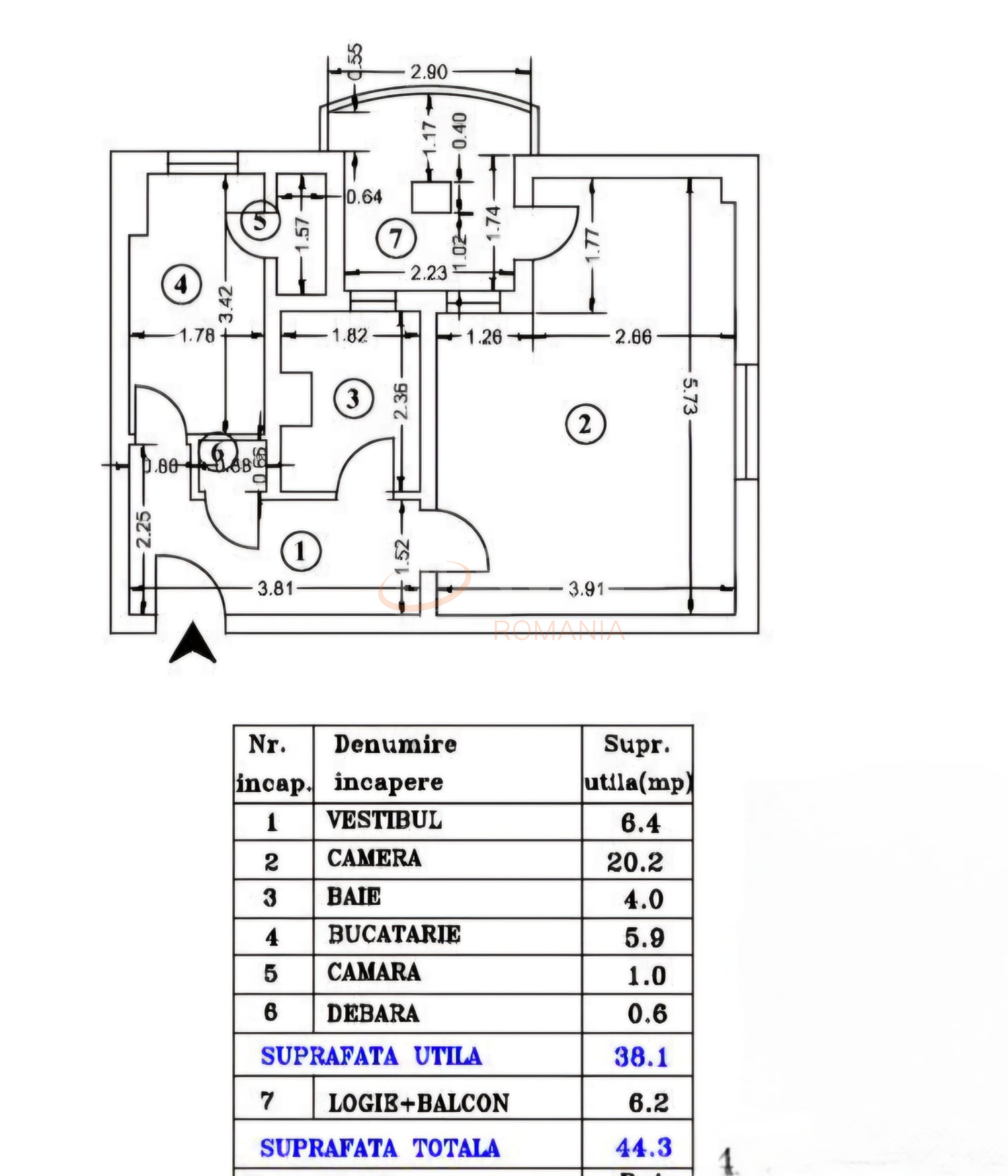 Garsoniera Bucuresti/Aviatiei