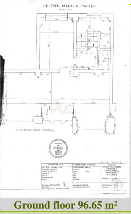Spatiu comercial 100 mp Bucuresti/Unirii (s4)