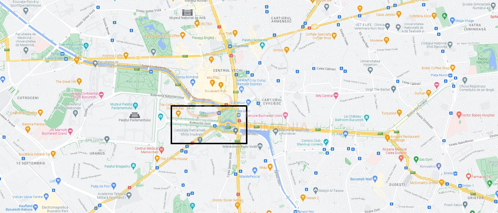 Spatiu comercial 100 mp Bucuresti/Unirii (s4)