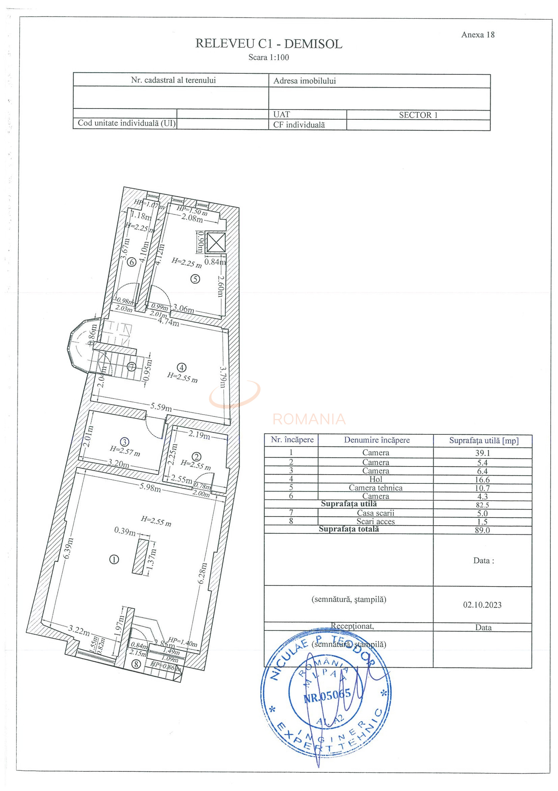 Spatiu comercial 100 mp Bucuresti/Stirbei Voda