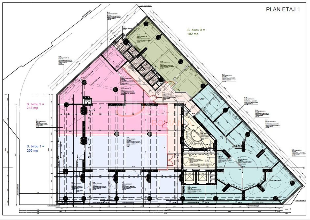 Spatiu comercial 102 mp Bucuresti/P-ta Universitatii