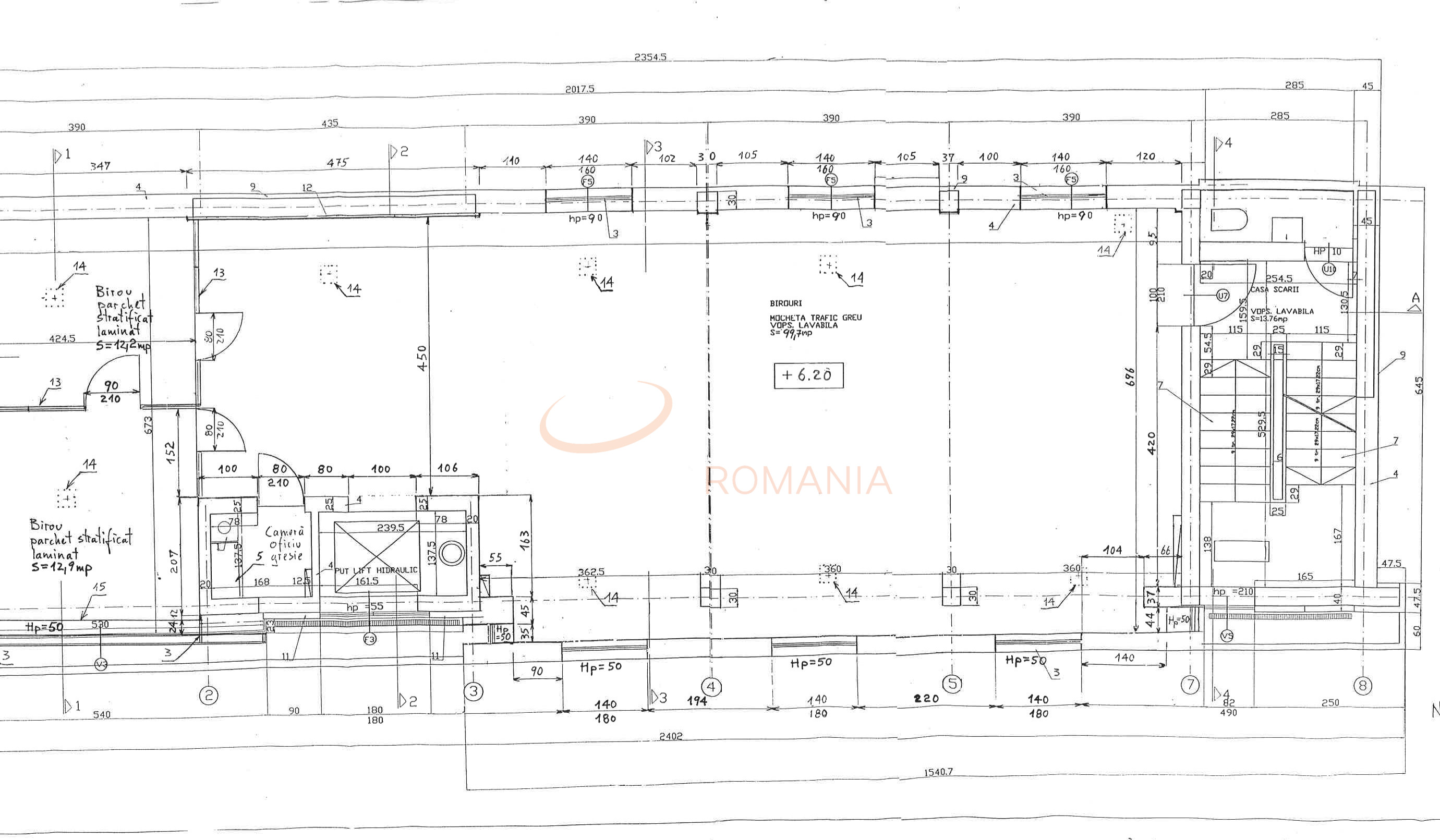 Spatiu comercial 1041 mp Bucuresti/Polona