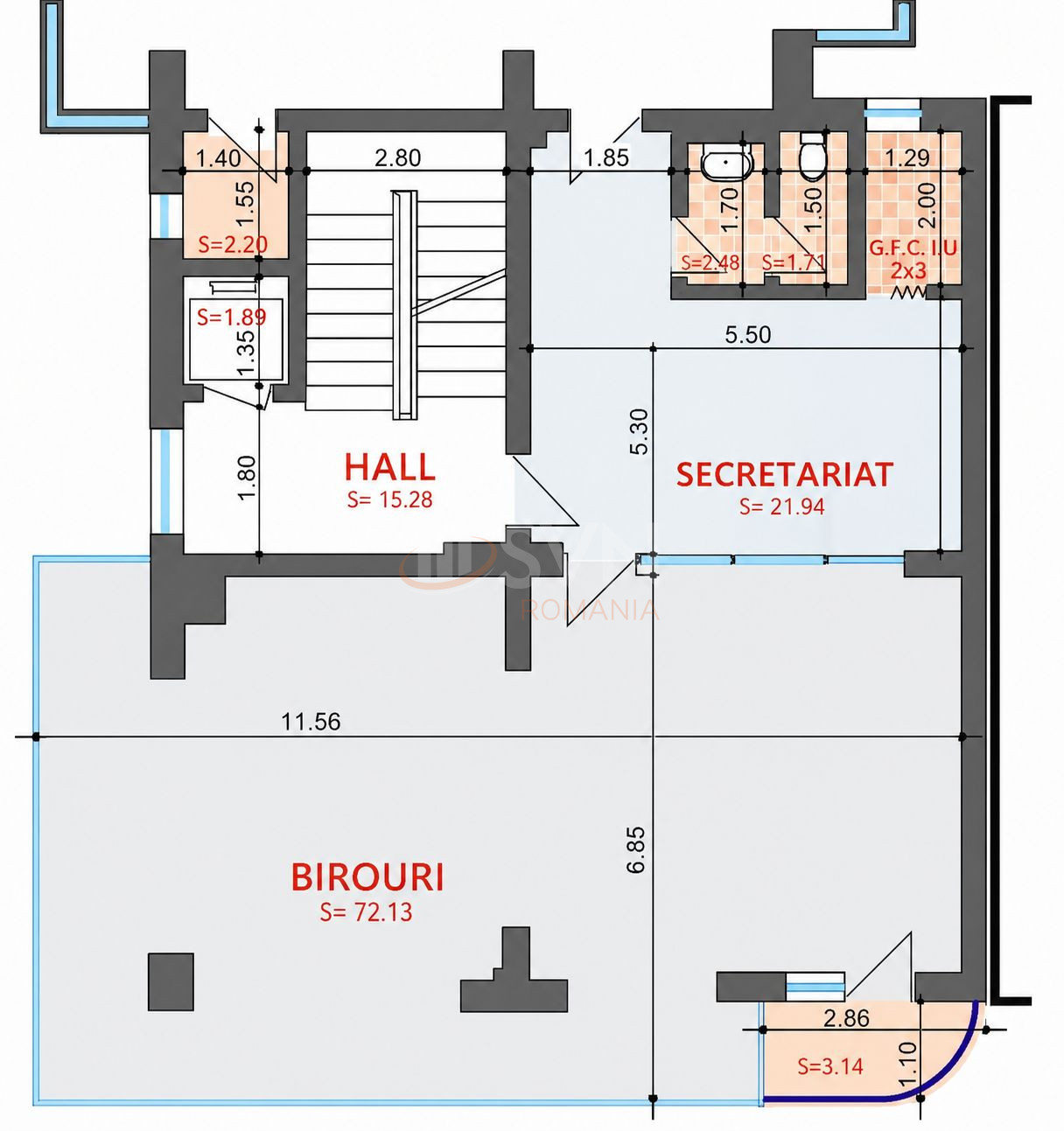 Spatiu comercial 109 mp Bucuresti/Domenii