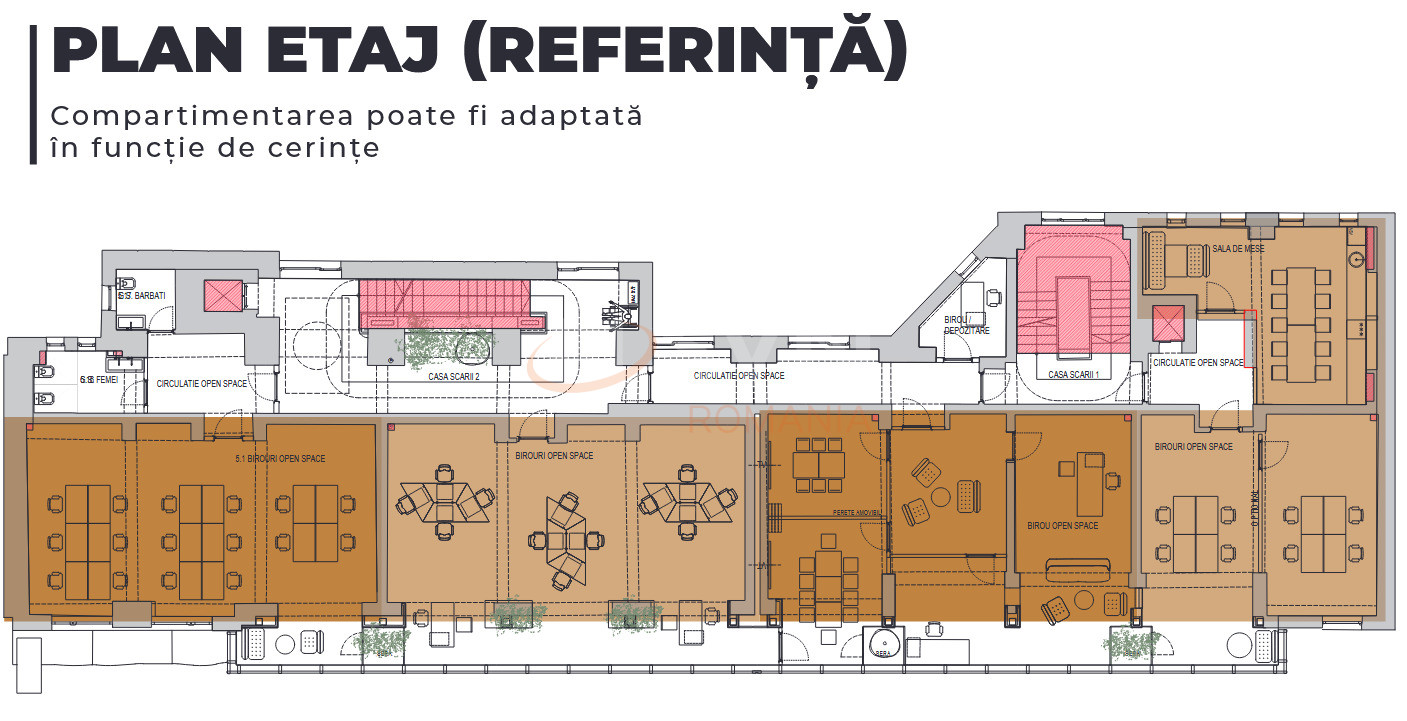 Spatiu comercial 112 mp Bucuresti/Calea Victoriei