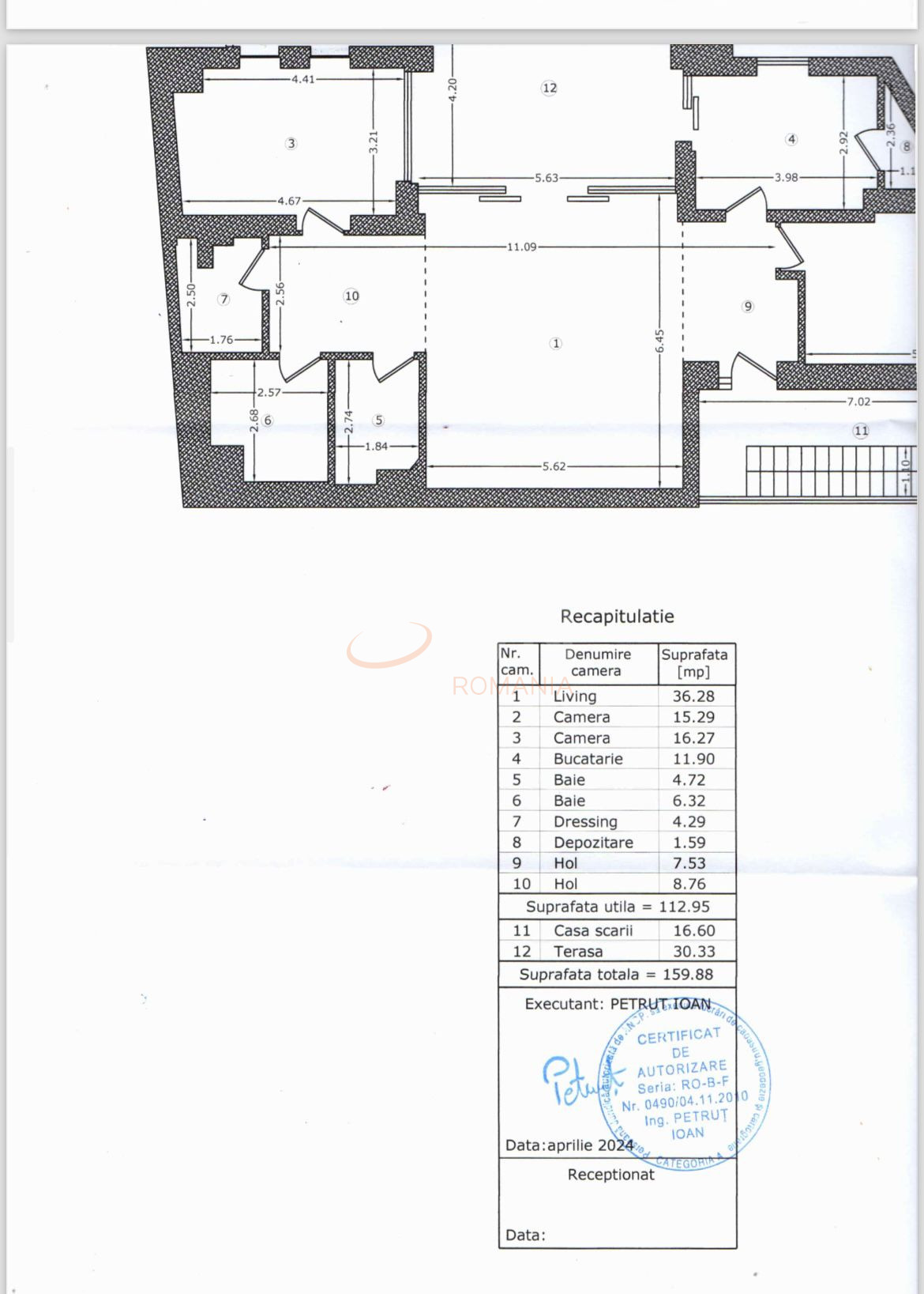 Spatiu comercial 113 mp Bucuresti/13 Septembrie
