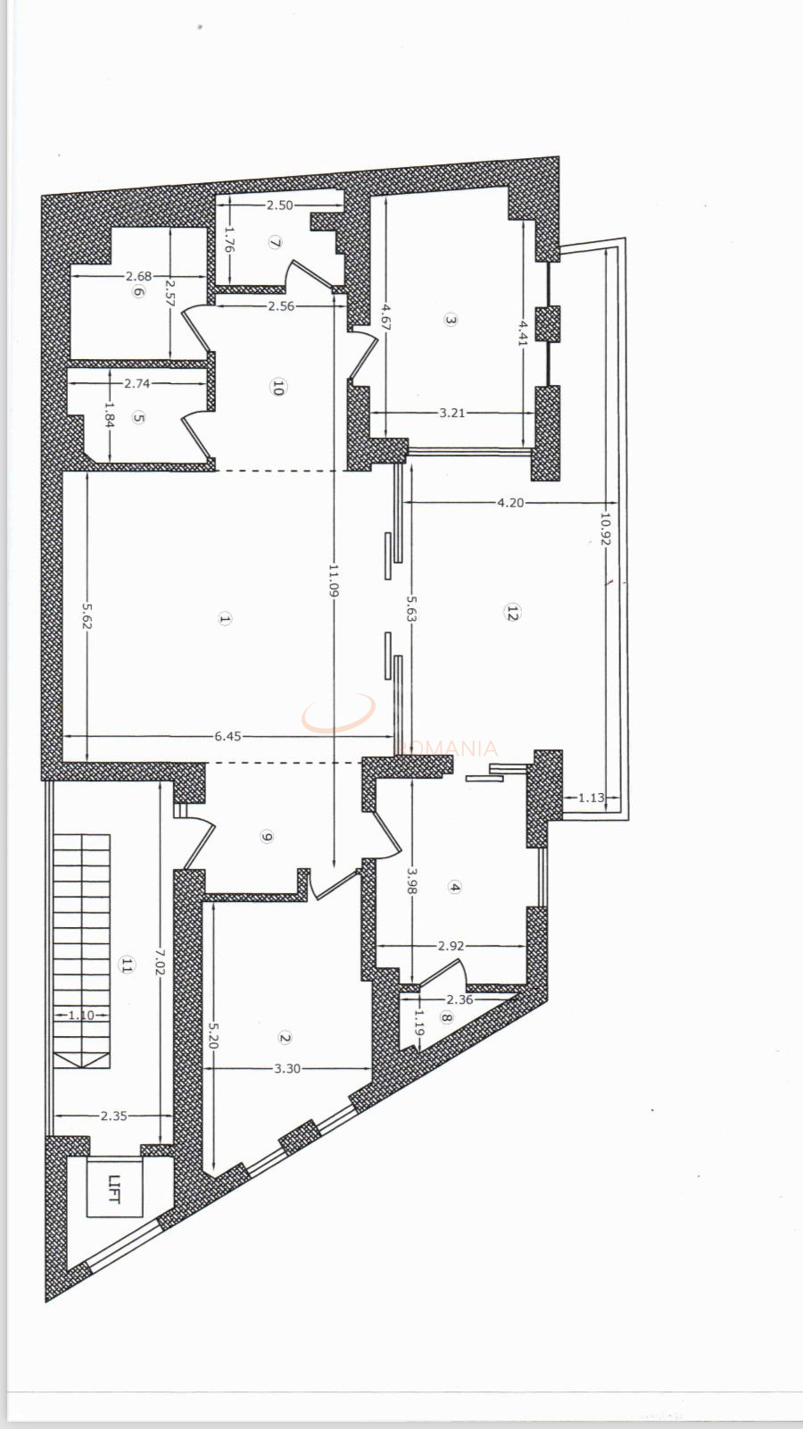 Spatiu comercial 113 mp Bucuresti/13 Septembrie