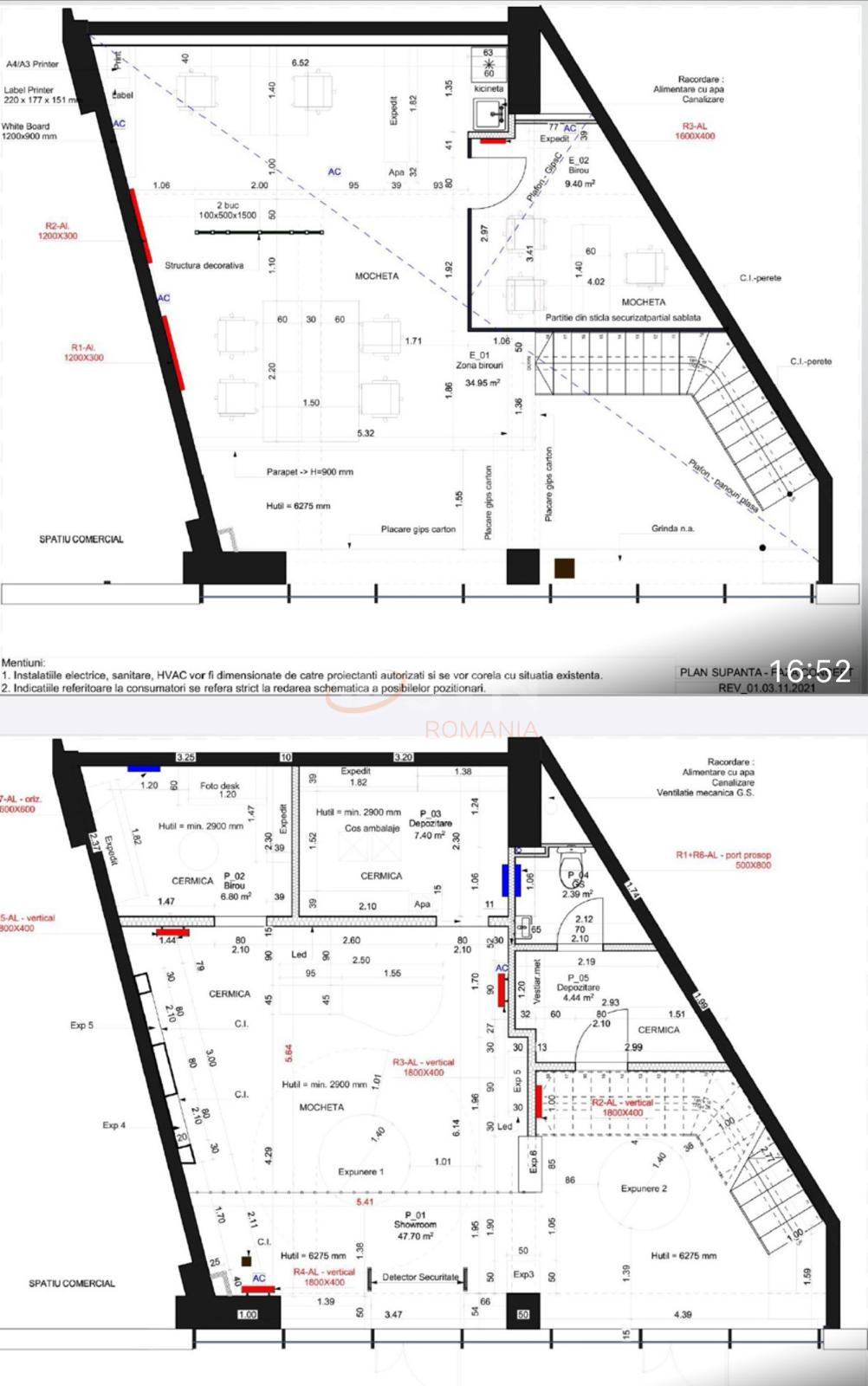 Spatiu comercial 117 mp Bucuresti/Banu Manta