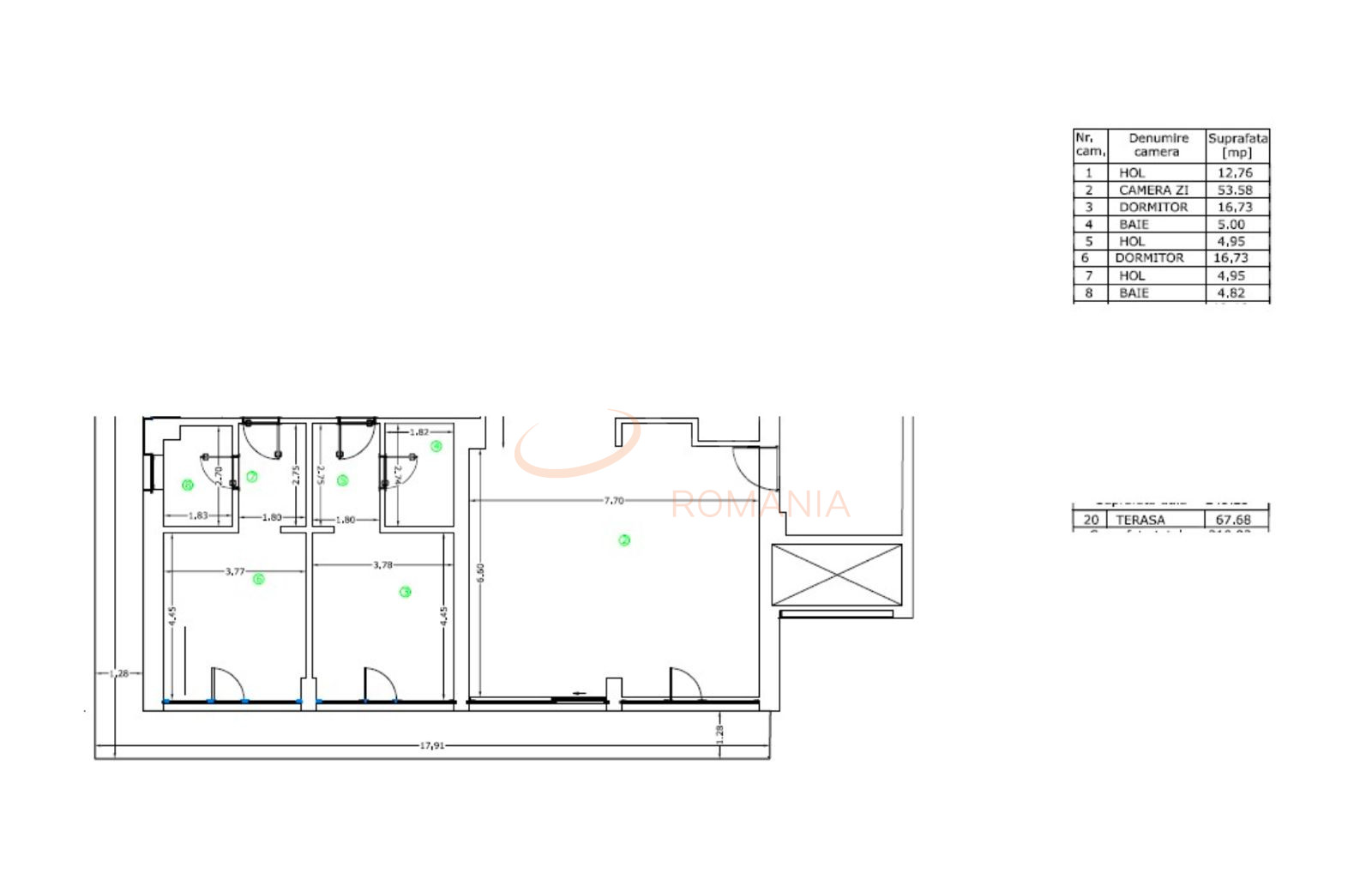 Spatiu comercial 120 mp Bucuresti/Kiseleff