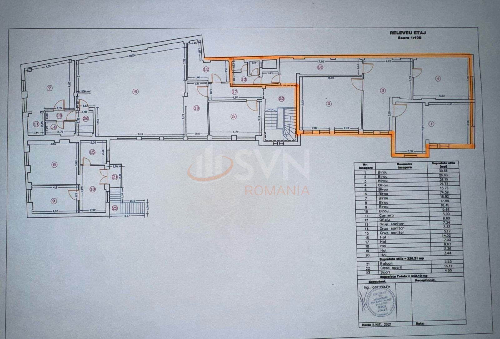 Spatiu comercial 129.52 mp Bucuresti/Piata Alba Iulia