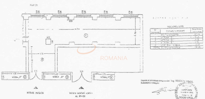 Spatiu comercial 130 mp Bucuresti/Cismigiu