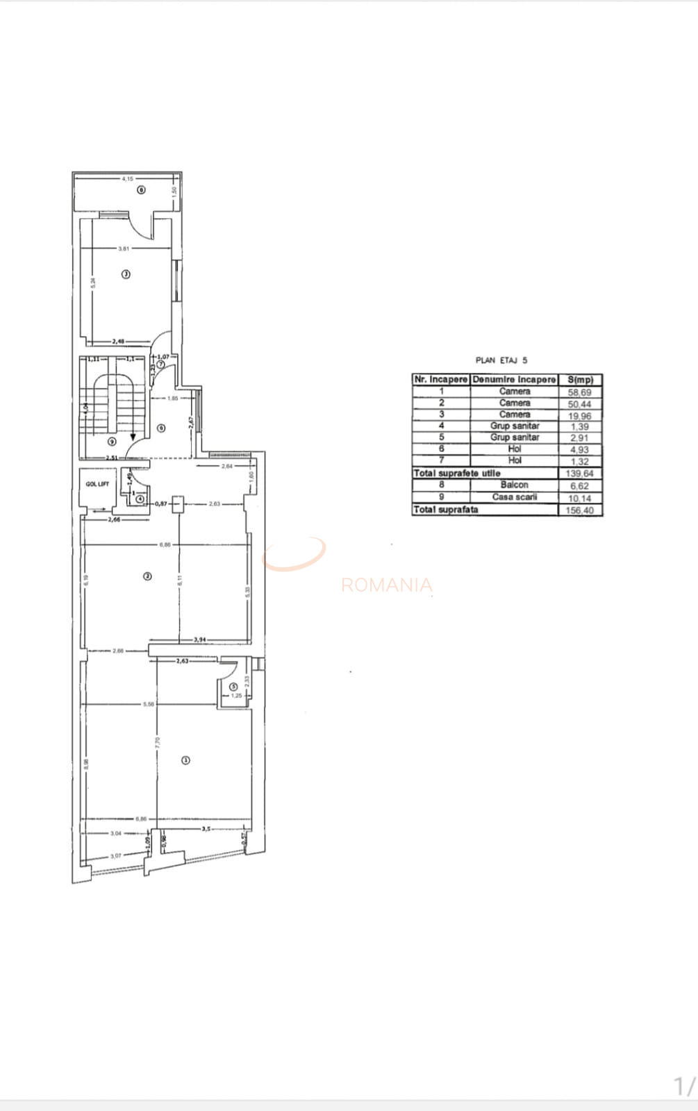Spatiu comercial 139.64 mp Bucuresti/Dorobanti