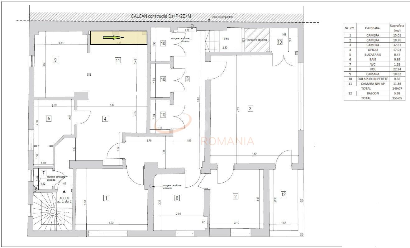 Spatiu comercial 149 mp Bucuresti/Primaverii