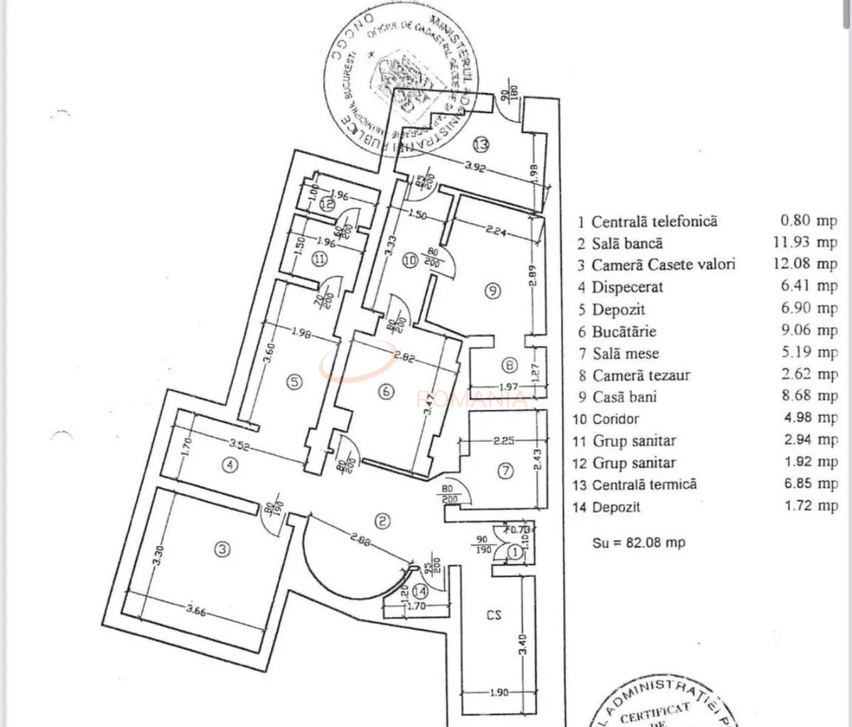 Spatiu comercial 155 mp Bucuresti/Calea Victoriei