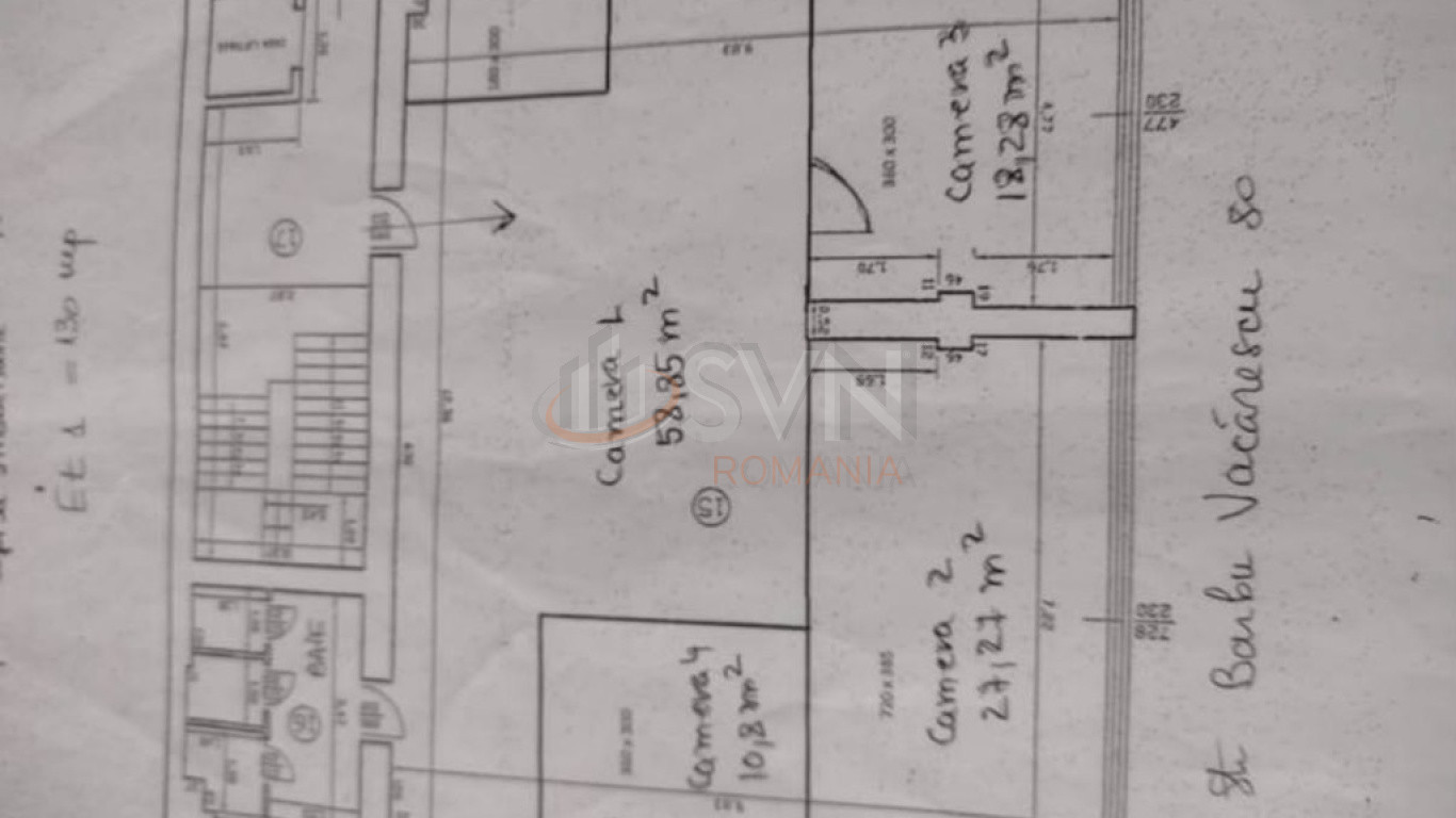 Spatiu comercial 160 mp Bucuresti/Barbu Vacarescu
