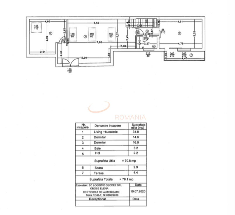 Spatiu comercial 171.7 mp Bucuresti/Foisorul De Foc