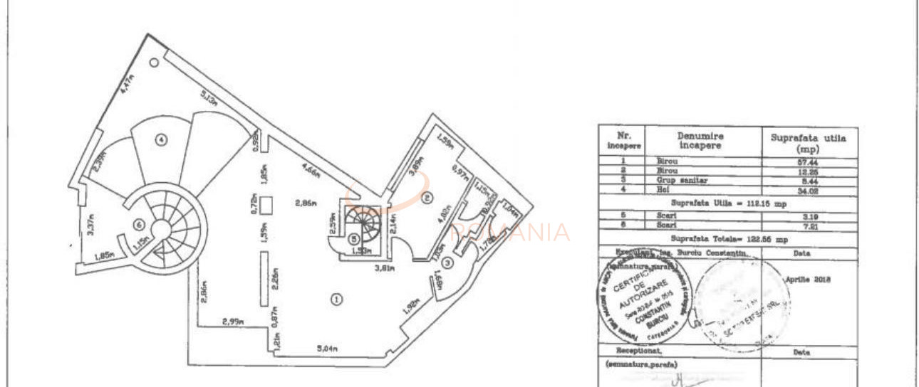 Spatiu comercial 180 mp Bucuresti/Piata Universitatii