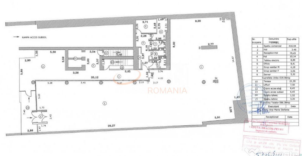 Spatiu comercial 2 mp Bucuresti/Floreasca