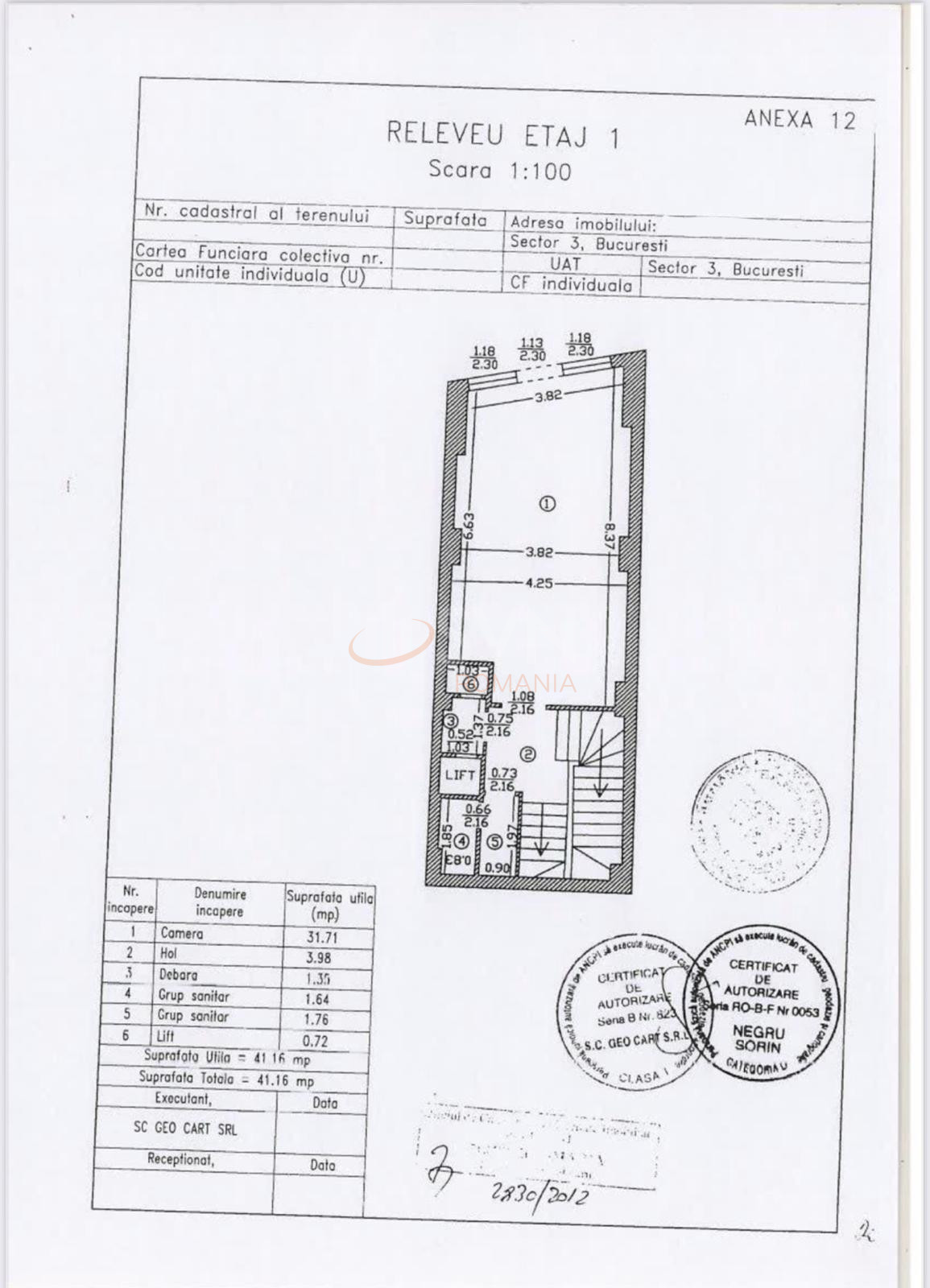Spatiu comercial 230 mp Bucuresti/Piata Unirii (s3)