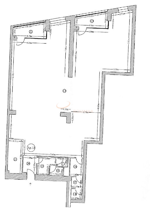 Spatiu comercial 231 mp Bucuresti/Barbu Vacarescu