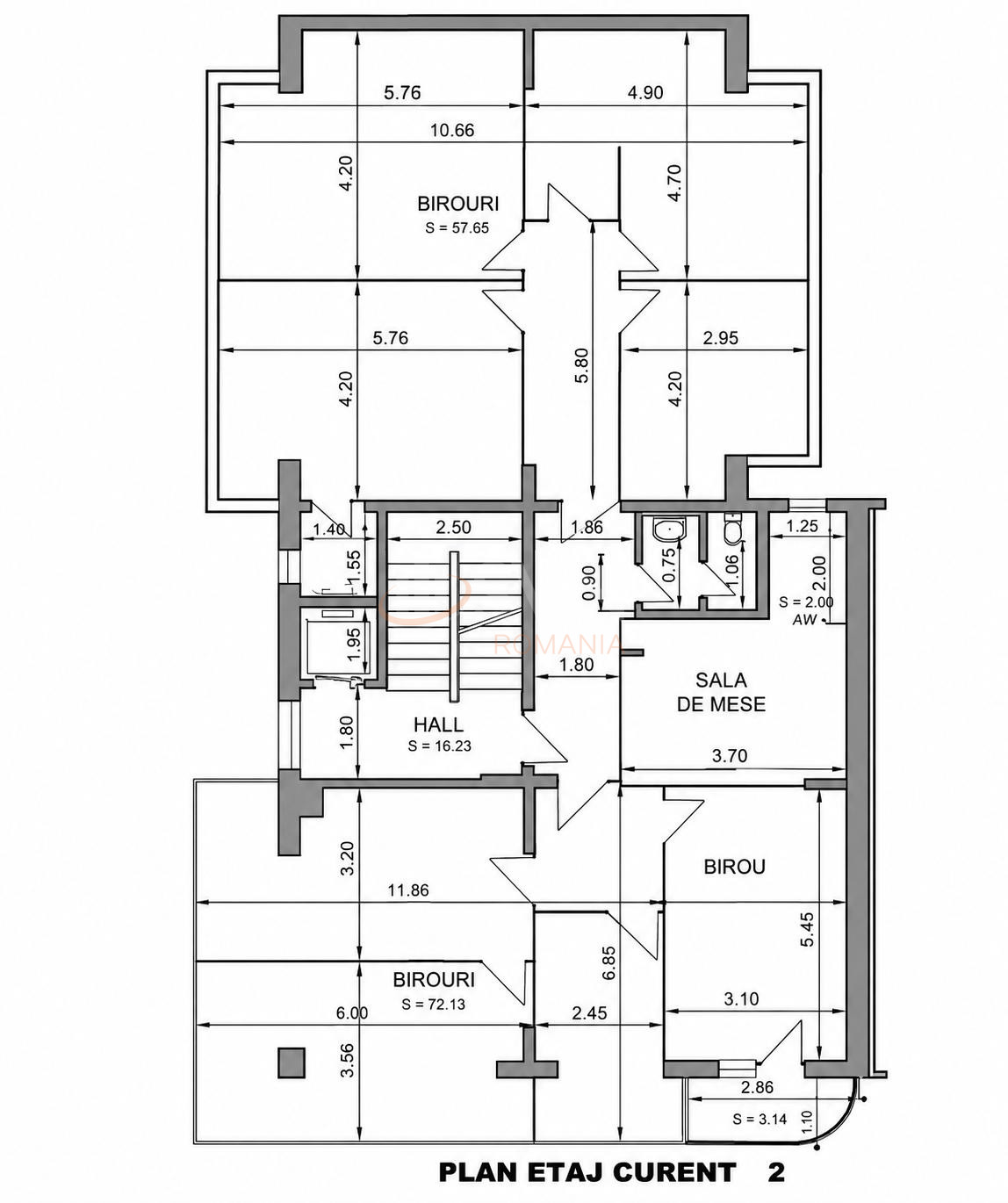 Spatiu comercial 242 mp Bucuresti/Domenii