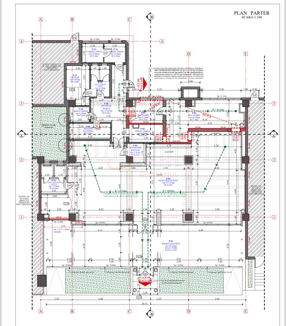 Spatiu comercial 245 mp Bucuresti/Piata Victoriei