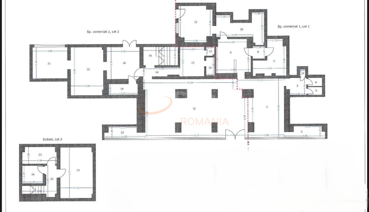 Spatiu comercial 272 mp Bucuresti/Grivita