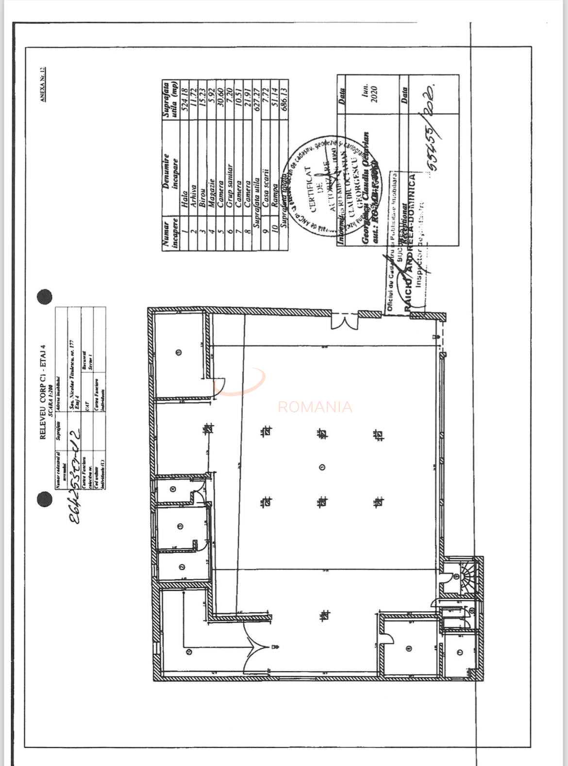 Spatiu comercial 2937 mp Bucuresti/Titulescu