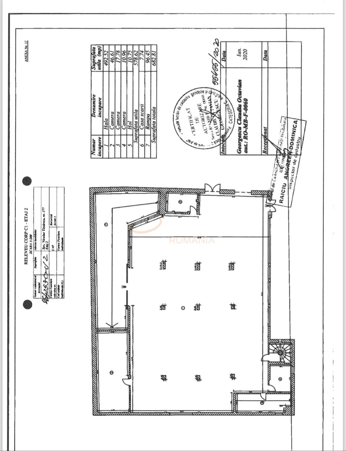Spatiu comercial 2937 mp Bucuresti/Titulescu