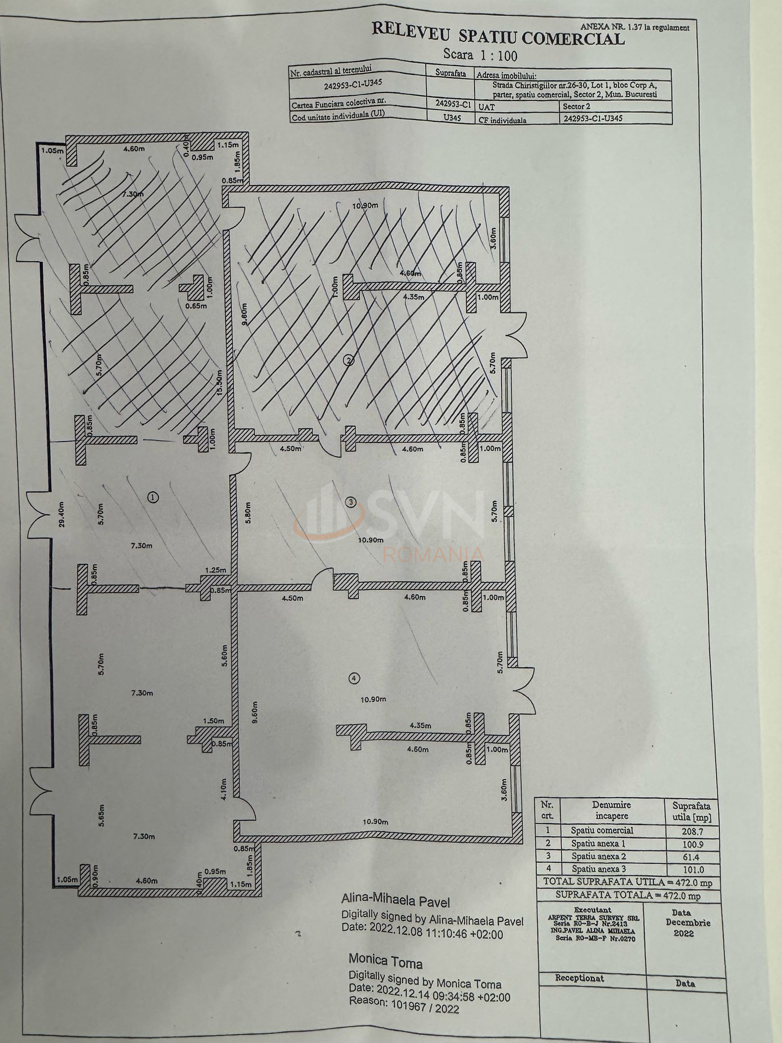 Spatiu comercial 297 mp Bucuresti/Ferdinand
