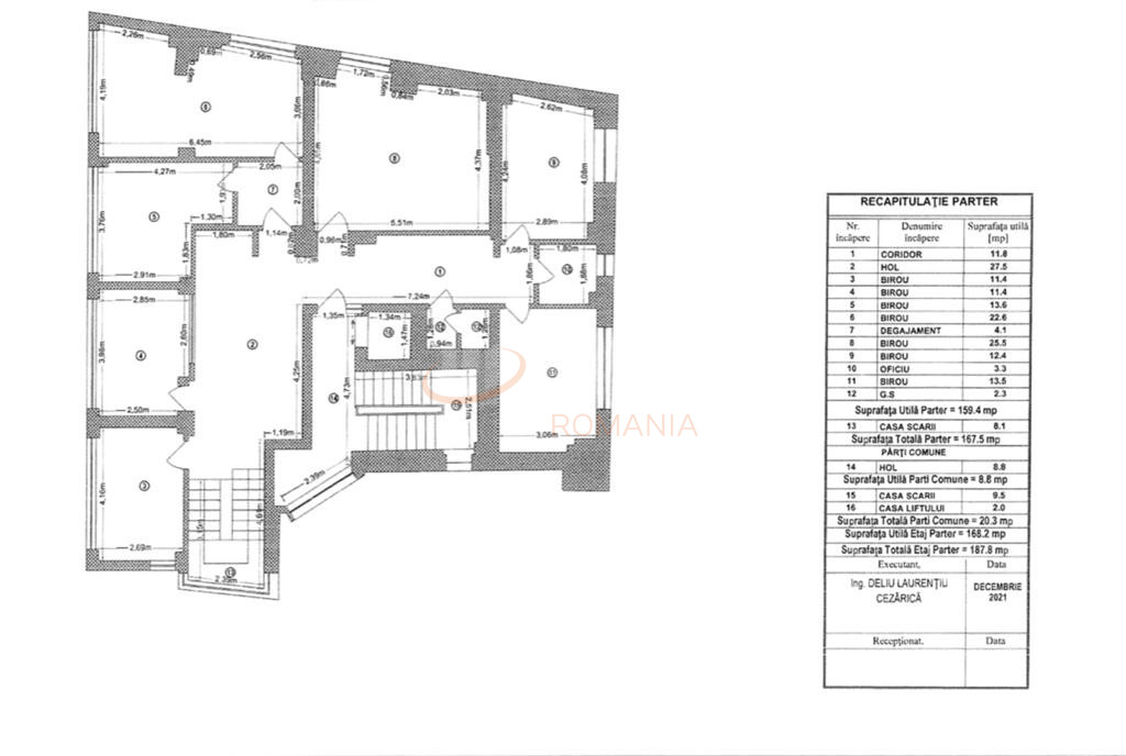 Spatiu comercial 301 mp Bucuresti/Soseaua Nordului