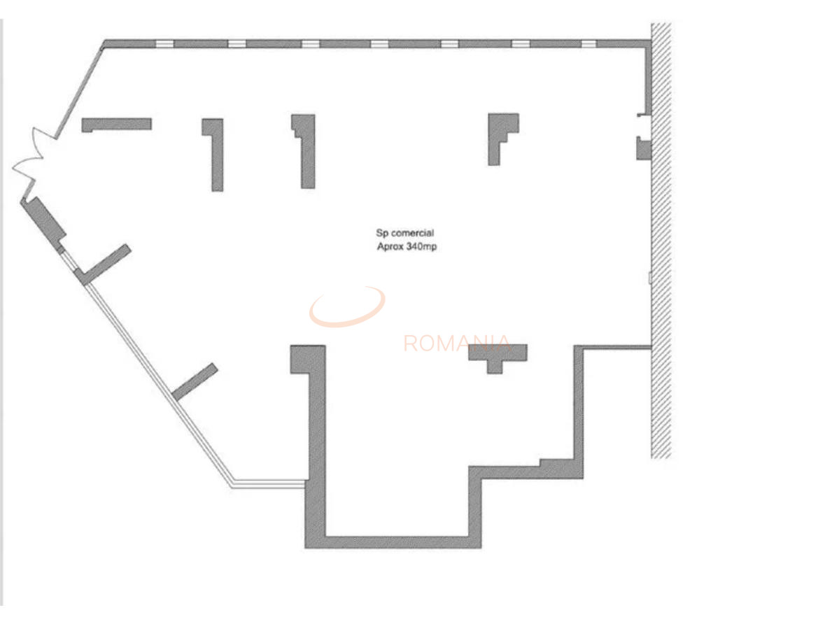 Spatiu comercial 340 mp Bucuresti/Herastrau